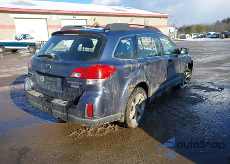 2014 Subaru Outback 2.5I from USA, damaged, VIN 4S4BRBAC8E3305492